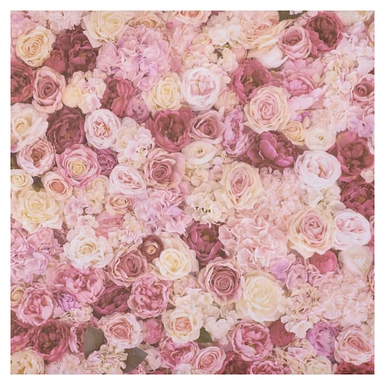 Pink Roses Cardstock by Recollections™, 12" x 12"
